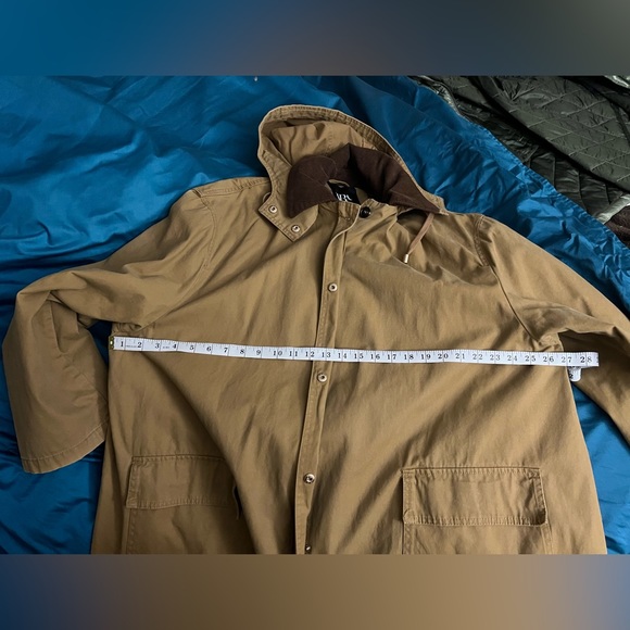 Zara parka oversized in tan color - Picture 4 of 4